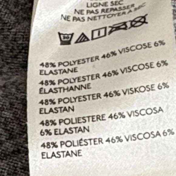 Maeve Gray Plaid Women's Collette Trousers Size 26P - Picture 7 of 11